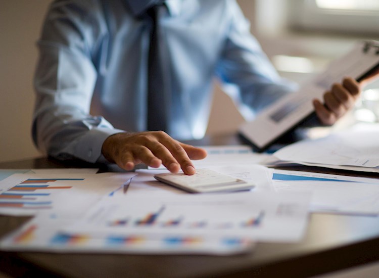 image of accounting tools and documents