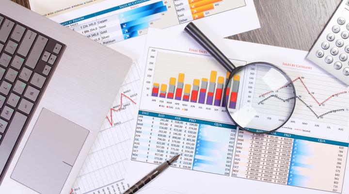image of financial analytics reports